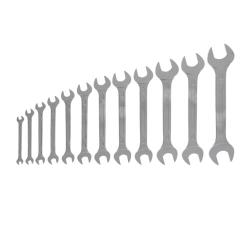 Doppelmaulschlüssel-Satz DIN3110 6-32mm 12-teilig in Karton Gedore