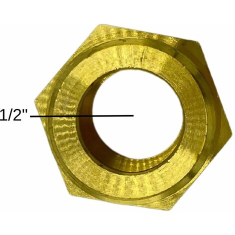 Doppelnippel 1/2" Messing flachdichtend Heizungstechnik Solar Solarzubehör