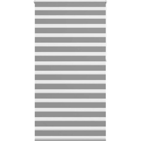 Doppelrollo 120 x 230 cm grau vidaXL