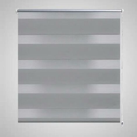 Doppelrollo 50 x 100 cm grau 08110