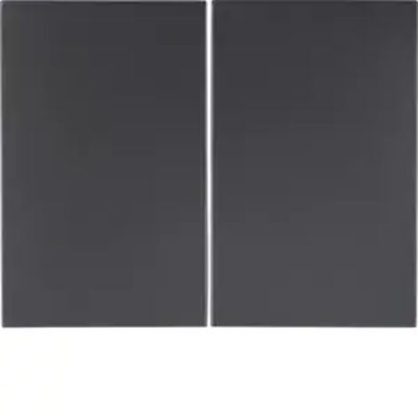 Doppelschalter/Schalterschlüssel der Serie „Berker K1“, Farbe IP20 polarweiße Farbe