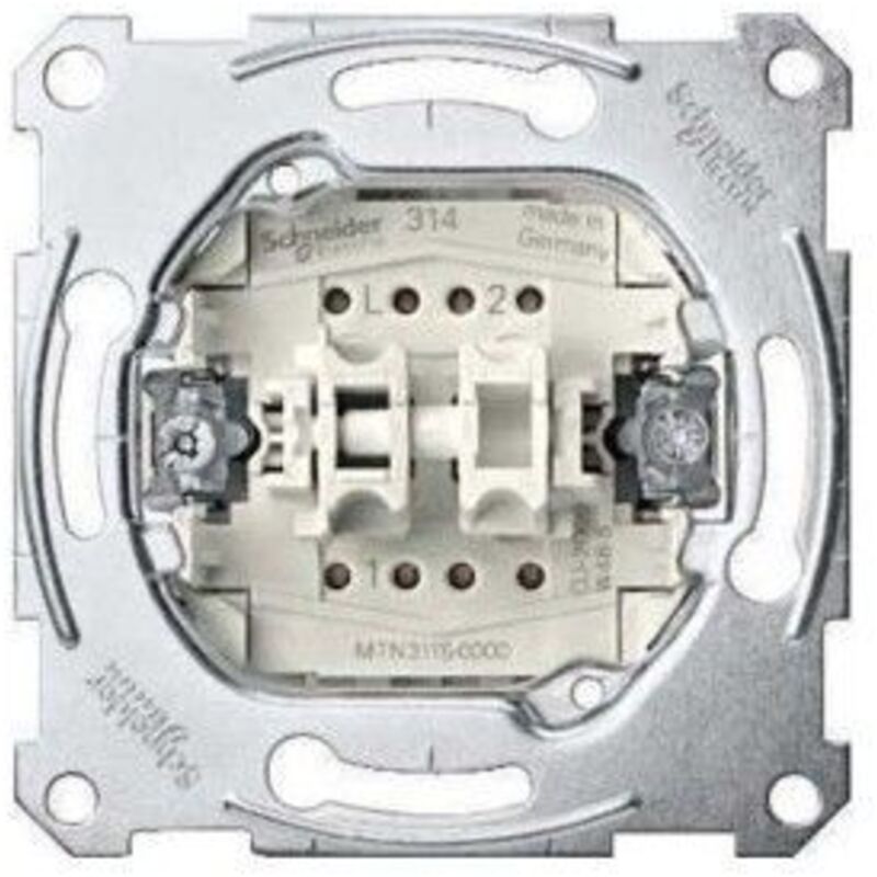Schneider Electric - Doppelschalter Schneider Mtn3126-0000