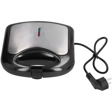 Doppelseitiger 6-Loch-Toaster (750 W) für Hotdogs, Frühstücksgerät mit 220–240-V-EU-Stecker