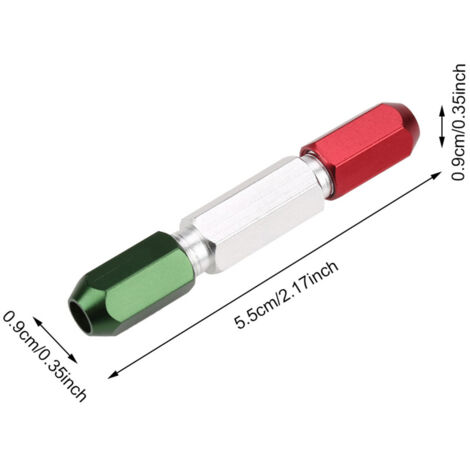 Doppelseitiger Gut/Schlecht-Lehrgriff aus Aluminiumlegierung (1-2 mm)