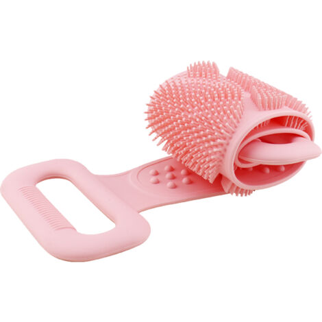 Doppelseitiger Peeling-Duschhandschuh – Länge 70 cm – 130 g – Silikon