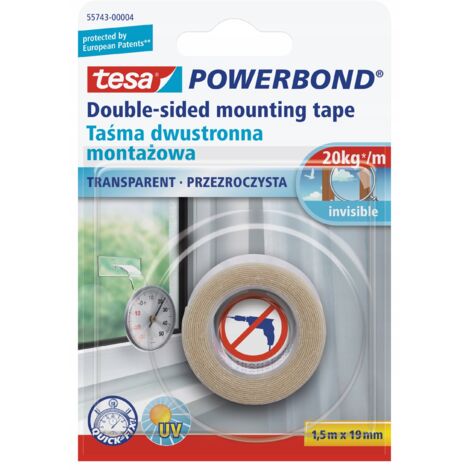 Doppelseitiges tesa Montageband transparent 1,5