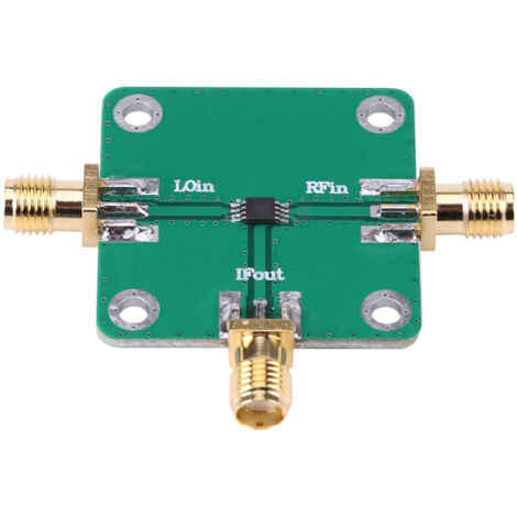 Doppelt symmetrischer Mikrowellen-HF-Mischer: HF-Eingang = 1,5–4,5 GHz, HF-Ausgang = DC–1,5 GHz, Lokaloszillator = 312 GHz