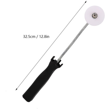Doppelte 50-mm-Glasfaser-Laminierwalze, 2-teilig aus Aluminium und ABS