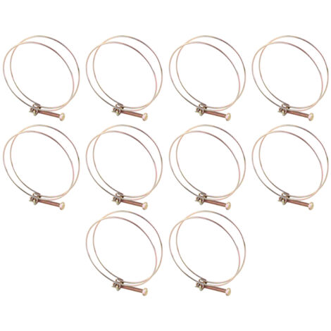 Doppelte Drahtrohrschelle (94–100 mm) – Robustes Sanitärzubehör