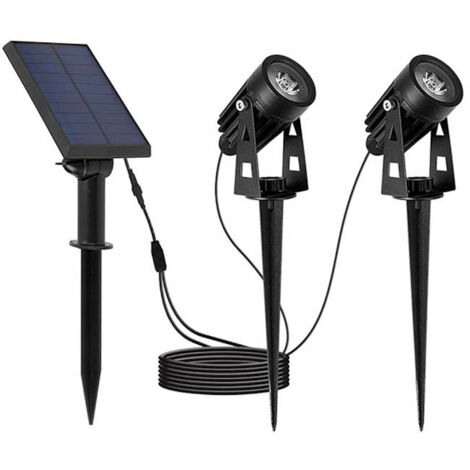 Doppelte Solarpsots Verbundene ROUNDY 200lm