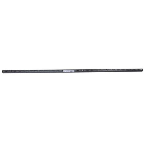 Doppelte Zahnstange L.224 cm Schwarz Matt BOURG MERMIER - P-CR2224NM