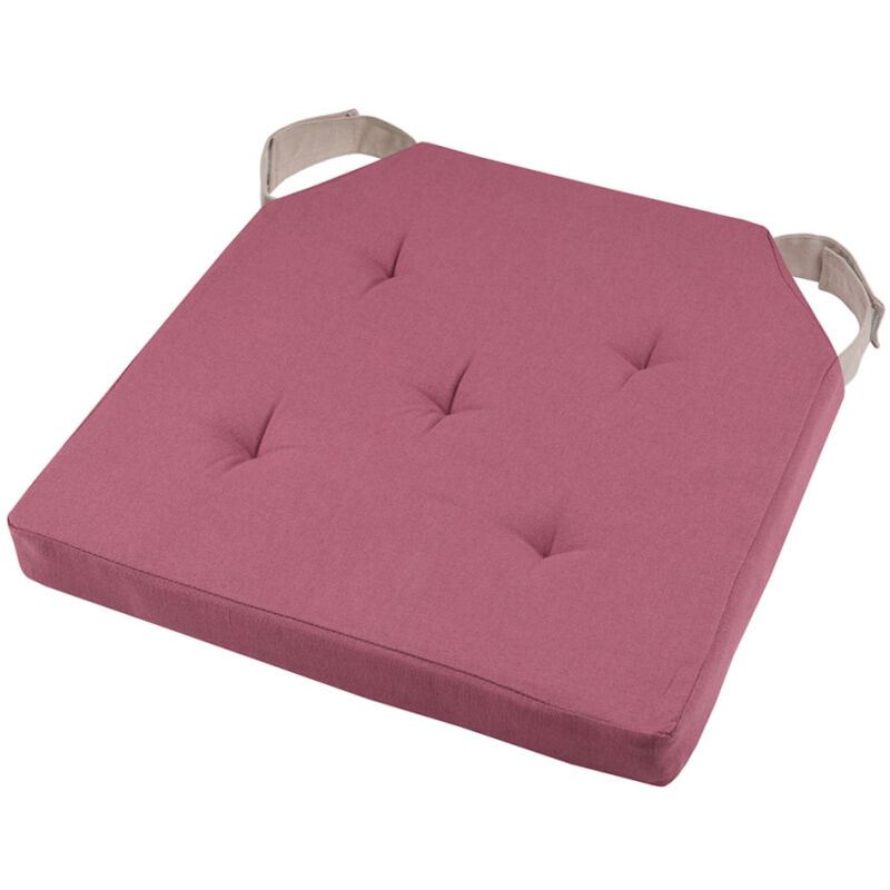 Gadget Et Bazar Doppeltes Quadratisches Klettverschluss-galette 38x38cm - Stoff
