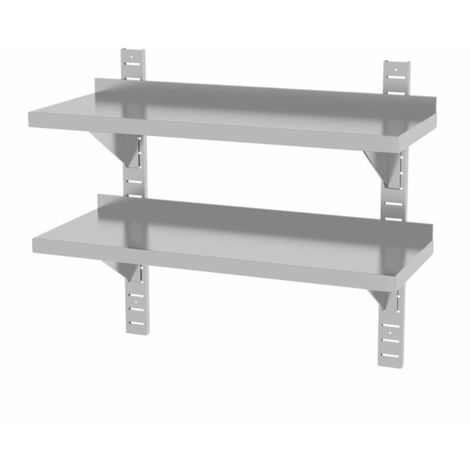 Doppeltes verstellbares Hängeregal 140 cm - Hendi 811740