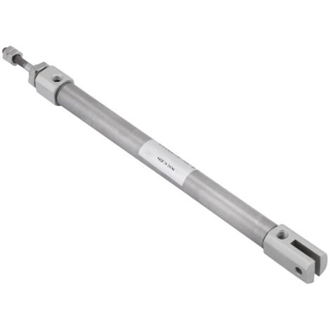 Doppeltwirkender Pneumatikzylinder aus Edelstahl, 10 mm Durchmesser, 100 mm Hub, Modell CDJ2D10-100-B