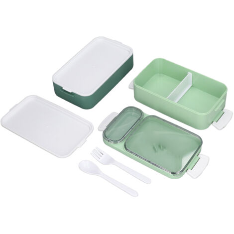 Doppelwandige, auslaufsichere, mikrowellengeeignete Bento-Lunchbox für Büro und Studentenwohnheim