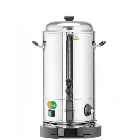 Doppelwandiger Wasserkocher und Glühweinkocher 9 L - Hendi 211403