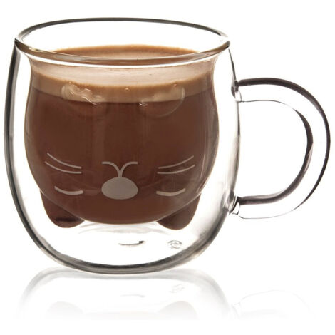 Doppelwandiges Thermo-Kaffeeglas DOUBLE 270 ml