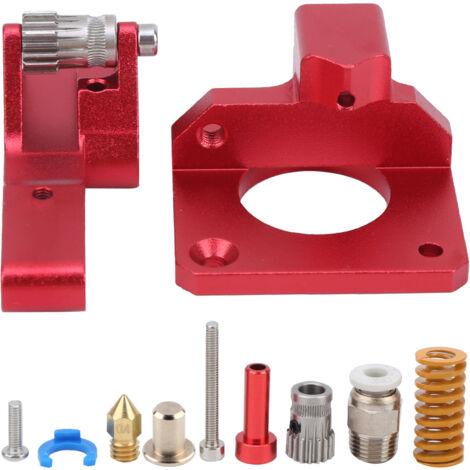 Doppelzahnrad-Extruder für Ender-3 und CR-10S PRO 3D-Drucker – Rot
