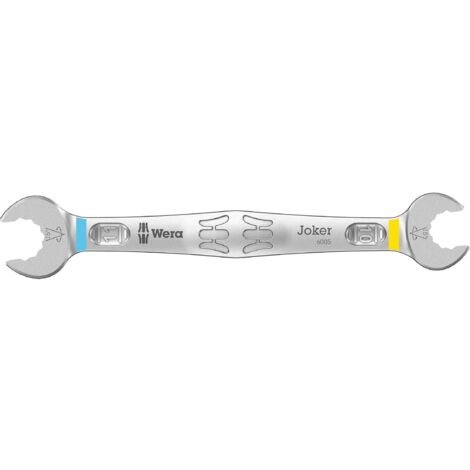 Doppia chiave aperta Joker 6005 10x11mm L.138mm WERA