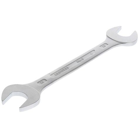 Doppia Chiave Piatta, Din 3110, Costa S / Appartamento: 25 X 28 Mm Di Lunghezza. 280 Millimetri
