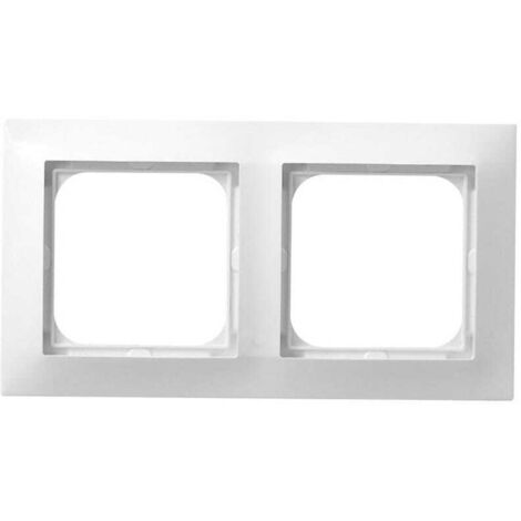 Doppia cornice bianca effetto impressione