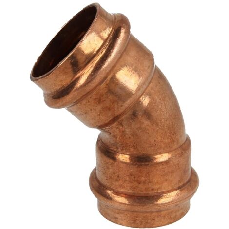 DOPPIA FEMMINA CRIMP GOMITO 45 SUDOPRESS FF 14 - AALBERTS IPS - 6670259 LA NOSTRA SELEZIONE