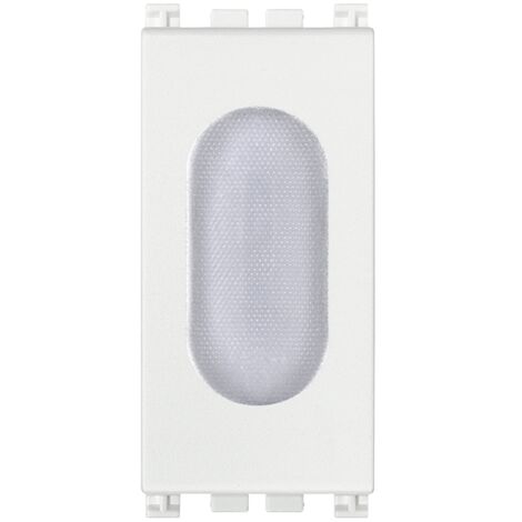 Doppia spia neutra Vimar arkè bianco 19388.B