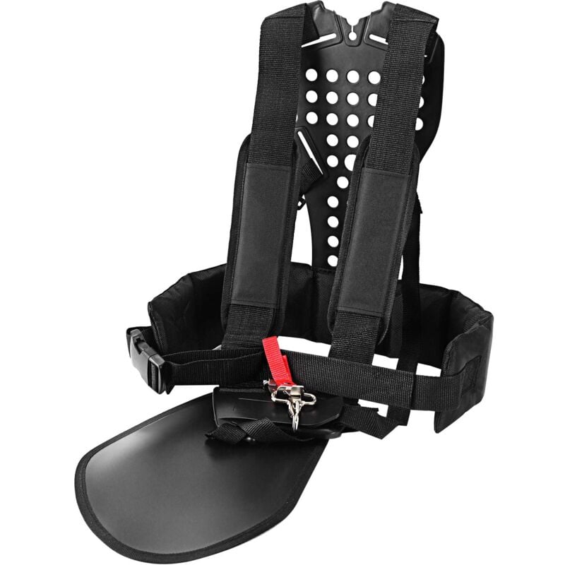 Image of Doppia tracolla per decespugliatore, imbracatura per decespugliatore, cinghia in nylon per tosaerba, per kit decespugliatore