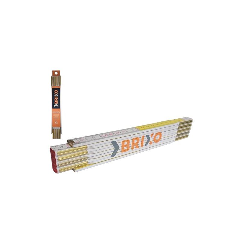 Doppimetri Brixo legno bianco-giallo