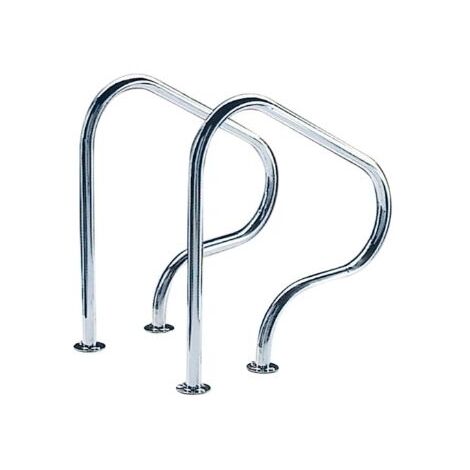 Doppio corrimano per piscine interrate Zodiac Handle con flange
