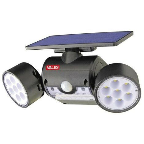 DOPPIO FARETTO ORIENTABILE SOLARE 6V/1.5W