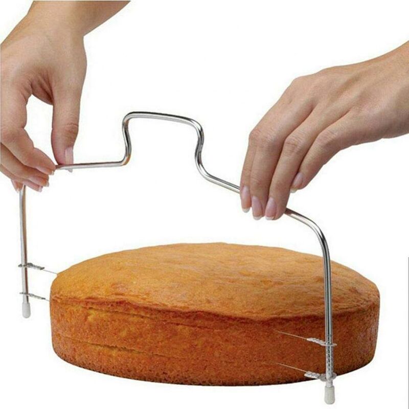 Doppio filo taglierina per torta alta affettatrice...