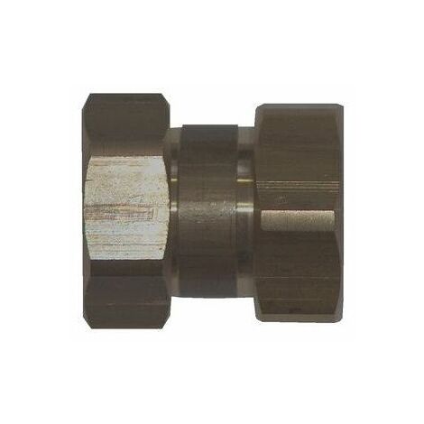 DOPPIO GIUNTO 3/4 F x 3/4 dado, lg 19,5 mm