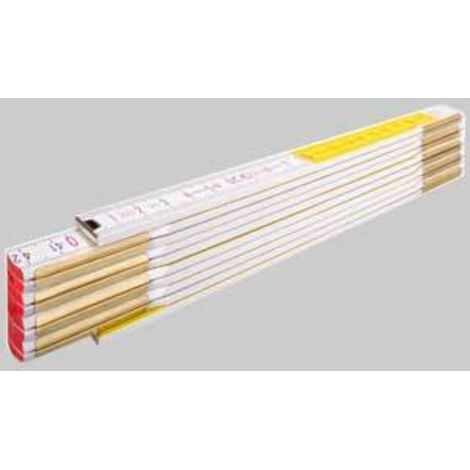 Doppio metro legno laccato metrica
