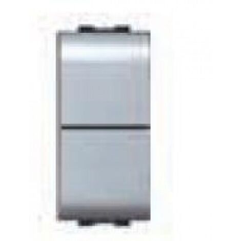 Doppio Pulsante Generico Mylife 10A Tech ( ELETTROCANALI cod. ECL4023TEC )