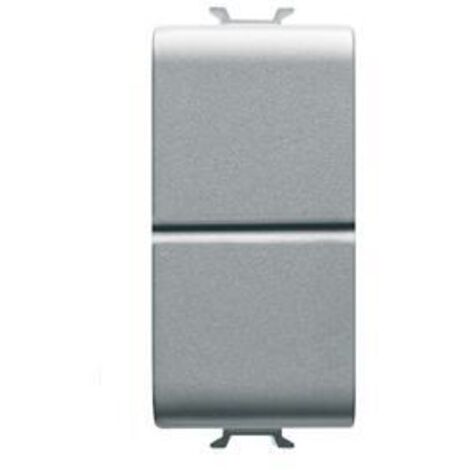 Doppio pulsante Gewiss Chorus per tapparella titanio GW14141