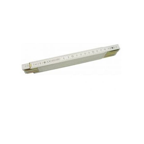 DOPPIOMETRO LEGNO BIANCO
