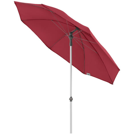 Doppler ACT 200 RO-TILT Sonnenschirm ø 200 cm rund Mittelmastschirm Mittelstock 5 Farbvarianten 809 Rot
