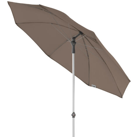 Doppler ACT 200 RO-TILT Sonnenschirm ø 200 cm rund Mittelmastschirm Mittelstock 5 Farbvarianten 846 Greige
