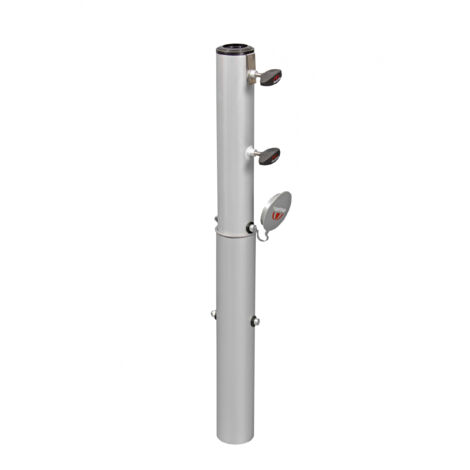Doppler ALU Bodenhülse Universal mit Bodenanker für Rohr ø 32 - 60 mm