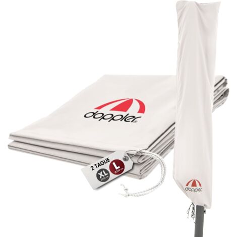 Doppler copertura per ombrellone da giardino Jack per ombrellone a mezz'asta I Copertura protettiva per ombrellone con diametro massimo di 350 cm I Copertura per ombrellone