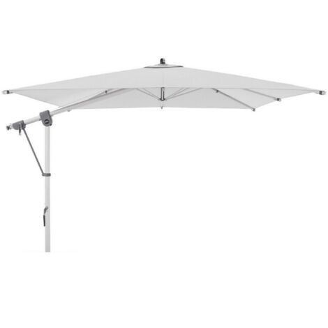 Doppler Expert 300 x 300 cm Pendelschirm Sonnenschirm 8 Farbvarianten Ampelschirm 465247 T827 Hellgrau
