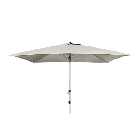 Doppler Expert Auto Tilt 220 x 140 cm Sonnenschirm 6 Farbvarianten 437441 Mittelmastschirm 827 Hellgrau
