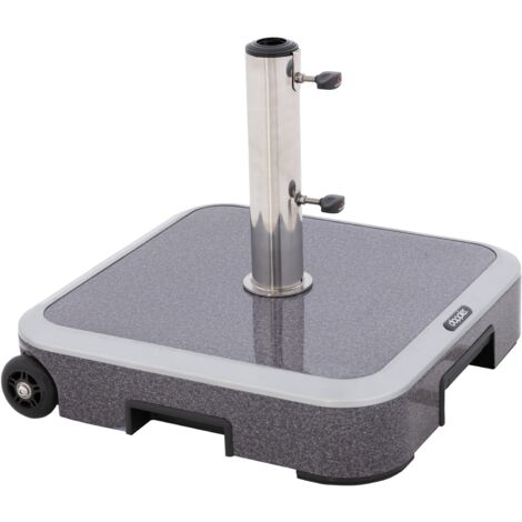 Doppler Expert Trolley Sockel Rollsockel 50 kg Granitoptik 56 x 56 cm 85897EXGT