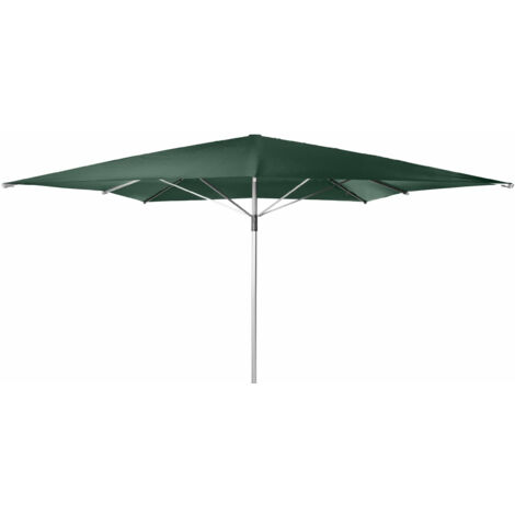 Doppler Gastronomie Sonnenschirm "Braumeister" 400 x 400 cm, dunkelgrün, ohne Volant, Bezug aus 100% Polyester, Gestell aus Aluminium, 17,1 kg Gastronomie Sonnenschirm "Braumeister 400 x 400", dunkelg