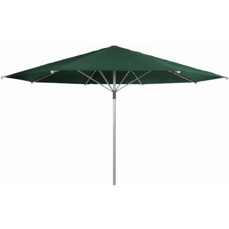 Doppler Gastronomie Sonnenschirm "Braumeister" Ø 500 cm, dunkelgrün, ohne Volant, Bezug aus 100% Polyester, Gestell aus Aluminium, 17,1 kg Gastronomie Sonnenschirm "Braumeister 500", dunkelgrün, Ø 500