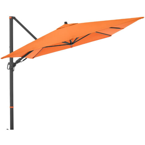 Doppler myZone Pendelschirm Side 280 x 280 cm Sonnenschirm 6 Farben Ampelschirm 455279 816 Orange