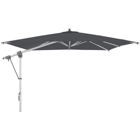 Doppler Sonnenschirm / Ampelschirm "Expert 300", 300 x 300 cm, anthrazit, Bezug aus 100% Polyester, Gestell aus Aluminium, 27,1 kg Sonnenschirm / Ampelschirm "Expert 300 x 300", anthrazit, 300 x 300 c