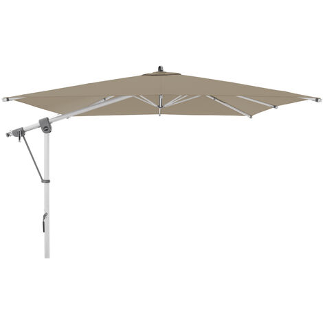 Doppler Sonnenschirm / Ampelschirm "Expert 300", 300 x 300 cm, sand, Bezug aus 100% Polyester, Gestell aus Aluminium, 27,1 kg Sonnenschirm / Ampelschirm "Expert 300 x 300", sand, 300 x 300 cm
