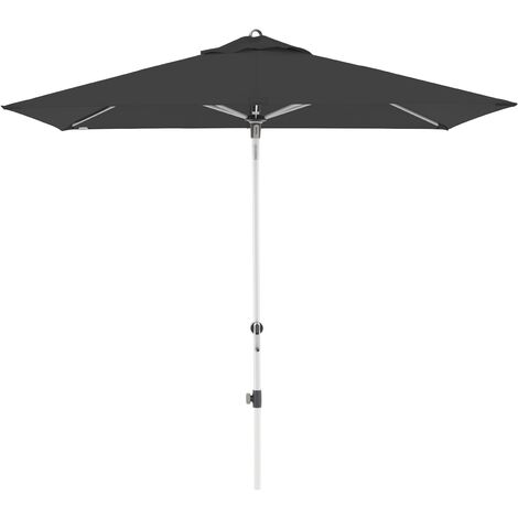 Doppler Sonnenschirm "Expert Auto Tilt 220 x 140", anthrazit, 220 x 140 (H x B), Bezug aus 100 % Polyester, Gestell Aluminium silber, 6,6 kg Sonnenschirm "Expert Auto Tilt 220 x 140" mit Höhenverstell